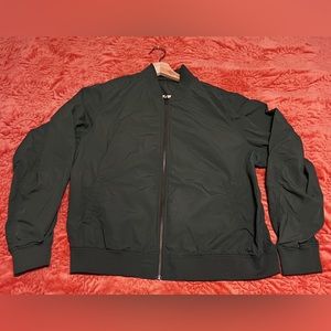Uniqlo, Olive Windbreaker Bomber Jacket, XL (fits like a Large)